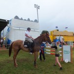 Ron Easey set new record Horse High Jump 7ft 7.5 inches Malanda Show